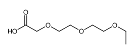 2-[2-(2-ethoxyethoxy)ethoxy]acetic acid结构式