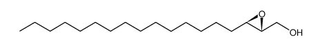 (2R,3R)-2,3-epoxyoctadecan-1-ol结构式