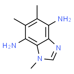 1H-Benzimidazole-4,7-diamine,1,5,6-trimethyl-(9CI) picture