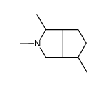 2,3,6-trimethyl-3,3a,4,5,6,6a-hexahydro-1H-cyclopenta[c]pyrrole Structure