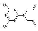 1,3,5-Triazine-2,4,6-triamine,N2,N2-di-2-propen-1-yl- Structure