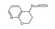 4-azido-3,4-dihydro-2H-pyrano[2,3-b]pyridine Structure