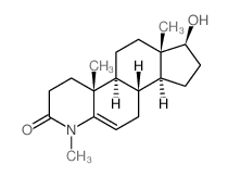 (1S,3aS,3bR,9aR,9bS,11aS)-1-hydroxy-6,9a,11a-trimethyl-2,3,3a,3b,4,8,9,9b,10,11-decahydro-1H-indeno[5,4-f]quinolin-7-one Structure