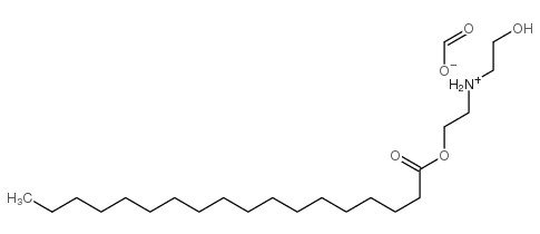 (2-hydroxyethyl)[2-(stearoyloxy)ethyl]ammonium formate结构式