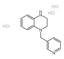 4-(pyridin-3-ylmethyl)-2,3-dihydro-1H-quinoxaline Structure