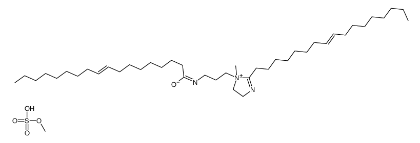 (Z,Z)-2-(8-heptadecenyl)-4,5-dihydro-1-methyl-1-[3-[(1-oxo-9-octadecenyl)amino]propyl]-1-H-imidazolium methyl sulphate picture