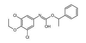 1-phenylethyl N-(3,5-dichloro-4-ethoxyphenyl)carbamate Structure