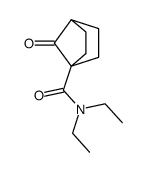 7-oxo-norbornane-1-carboxylic acid diethylamide Structure