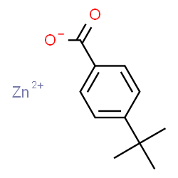 Benzoic acid, 4-(1,1-dimethylethyl)-, zinc salt, basic Structure