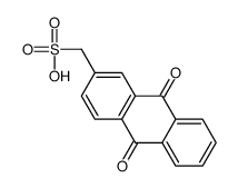 (9,10-dioxoanthracen-2-yl)methanesulfonic acid结构式