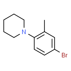 1-(4-Bromo-2-methylphenyl)piperidine picture