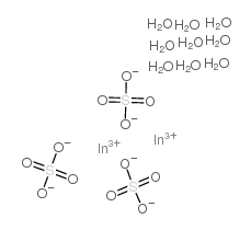 九水合硫酸铟结构式