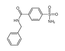 N-benzyl-4-sulfamoylbenzamide Structure