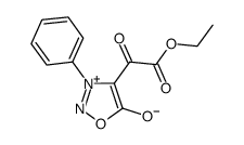 4-(Ethyl-oxalyl)-3-Phenylsydnone Structure