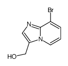 IMidazo[1,2-a]pyridine-3-Methanol, 8-bromo-结构式