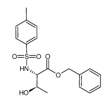 benzyl tosyl-L-threoninate Structure