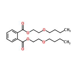 邻苯二甲酸二(2-丁氧基乙基)酯结构式