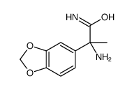 2-(1,3-Benzodioxol-5-yl)-L-alaninamide Structure