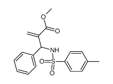 methyl α–methylene-β-[(p-toluenesulfonyl)amino]-3-phenylpropionate Structure