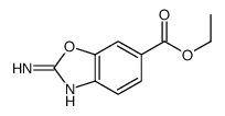 6-Benzoxazolecarboxylicacid,2-amino-,ethylester(9CI) Structure