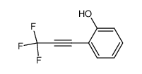 2-(3,3,3-trifluoroprop-1-ynyl)-phenol Structure