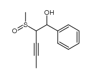 α-[1-(Methylsulfinyl)but-2-ynyl]benzenemethanol结构式