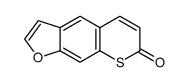 thiopyrano[3,2-f][1]benzofuran-7-one结构式