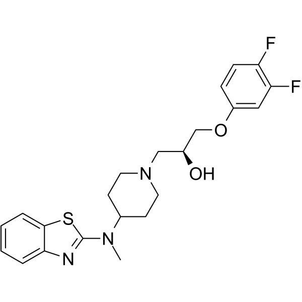 Lubeluzole Structure