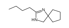 1,3-Diazaspiro[4.4]non-1-ene,2-butyl-(9CI) picture