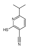 6-propan-2-yl-2-sulfanylidene-1H-pyridine-3-carbonitrile Structure