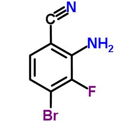 2-Amino-4-bromo-3-fluorobenzonitrile picture