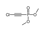 1-chloro-2-dimethoxyphosphorylethyne结构式