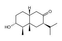 Tetrahydroisopetasol Structure