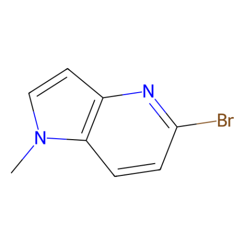 5-bromo-1-methyl-1H-pyrrolo[3,2-b]pyridine结构式