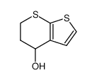 5,6-dihydro-4H-thieno[2,3-b]thiopyran-4-ol Structure