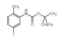 BOC-5-FLUORO-2-METHYLANILINE structure