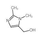 (2,3-dimethylimidazol-4-yl)methanol structure