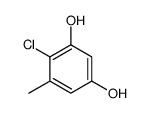 1,3-Benzenediol,4-chloro-5-methyl- structure