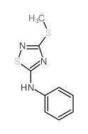 3-methylsulfanyl-N-phenyl-1,2,4-thiadiazol-5-amine picture