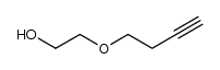 2-but-3-ynyloxy-ethanol Structure