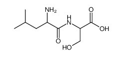 N-leucyl-serine Structure