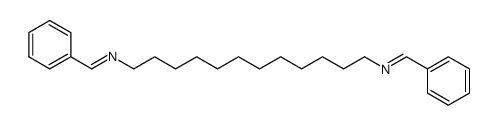 1,12-Bis-benzyliden-amino-dodecan结构式