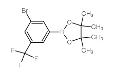 2-[3-bromo-5-(trifluoromethyl)phenyl]-4,4,5,5-tetramethyl-1,3,2-dioxaborolane picture