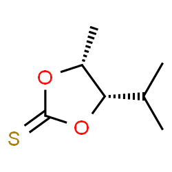 1,3-Dioxolane-2-thione,4-methyl-5-(1-methylethyl)-,cis-(9CI) structure