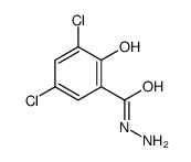 3,5-dichloro-2-hydroxybenzohydrazide Structure