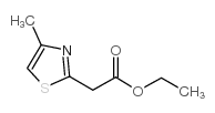 (4-甲基-2-噻唑)-乙酸乙酯结构式