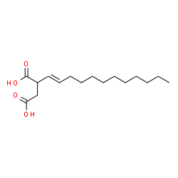 2-[(E)-dodec-1-enyl]butanedioic acid结构式