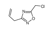 5-(chloromethyl)-3-prop-2-enyl-1,2,4-oxadiazole Structure