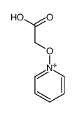 2-pyridin-1-ium-1-yloxyacetic acid结构式