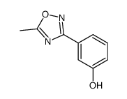 3-(5-Methyl-1,2,4-oxadiazol-3-yl)phenol Structure